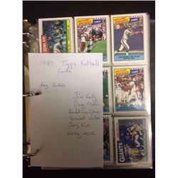 1987 TOPPS FOOTBALL TRADING CARDS INCLUDES ROOKIE CARDS