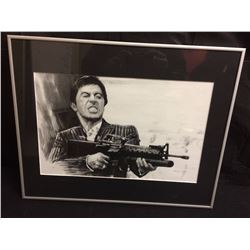 FRAMED SCARFACE PHOTO BY BARRY YANG