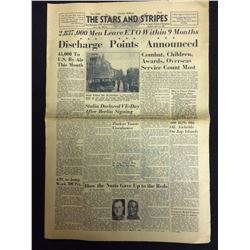 FRIDAY MAY 11 1945 THE STARS & STRIPES DAILY NEWSPAPER OF U.S ARMED FORCES NEWSPAPER