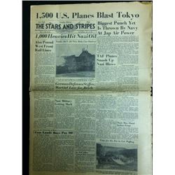 SATURDAY FEB 17  1945 THE STARS & STRIPES DAILY NEWSPAPER OF U.S ARMED FORCES