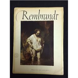 "REMBRANDT" 16 BEAUTIFUL FULL COLOUR PRINTS