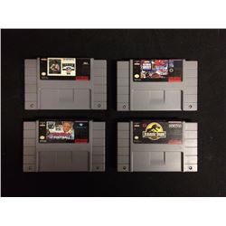 SUPER NINTENDO VIDEO GAME LOT