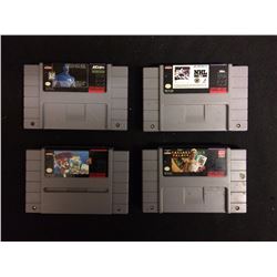 SUPER NINTENDO VIDEO GAME LOT
