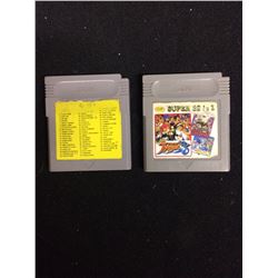 GAMEBOY VIDEO GAME LOT