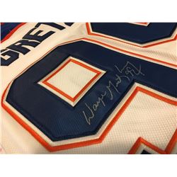 AUTOGRAPHED WAYNE GRETZKY HOME JERSEY WITH COA