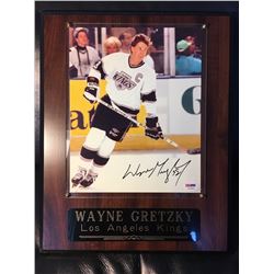 AUTOGRAPHED WAYNE GRETZKY FRAMED PHOTO LA KINGS W/ COA