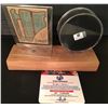 Image 2 : WAYNE GRETZKY ROOKIE HOCKEY CARD W/ AUTOGRAPHED HOCKEY PUCK W/ COA
