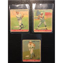 BIG LEAGUE CHEWING GUM BASEBALL TRADING CARDS LOT
