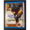 Image 1 : AUTUGRAPHED TREVOR LINDEN ROOKIE O-PEE-CHEE HOCKEY TRADING CARD