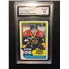 Image 1 : GEM MINT 10 CONNOR MCDAVID FUTURES ROOKIE HOCKEY TRADING CARD