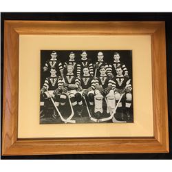 VINTAGE VANCOUVER MILLIONAIRES FRAMED PHOTO