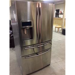 SAMSUNG STAINLESS STEEL 4 DOOR REFRIGERATOR