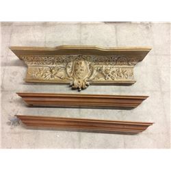 3 PIECE MANTLE SET