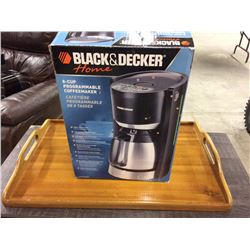 BLACK & DECKER HOME 8-CUP PROGRAMMABLE COFFEE MAKER IN BOX