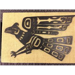 NATIVE ART PLAQUE