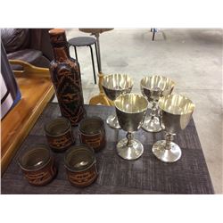 COCKTAIL SERVING DRINKWARE LOT