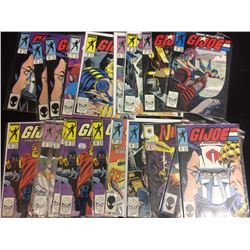 LARGE MARVEL GI JOE COMIC BOOK LOT