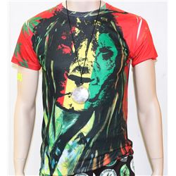 RASTA LION MENS TSHIRT - SIZE MEDIUM
