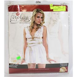 2 PC CEASAR'S DELIGHT COSTUME - SIZE MED/LRG
