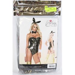 4 PCE HIGH CLASS HARE COSTUME - SIZE SM/MED