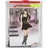 Image 1 : 2 PCE GOTHIC ANGEL COSTUME - SIZE MED/LRG