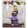 Image 1 : 4 PCE FANTASY FLAPPER COSTUME - SIZE XS/SM
