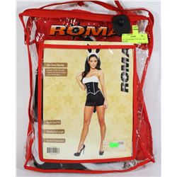 3 PCE SEXY BUNNY COSTUME - SIZE MED/LRG