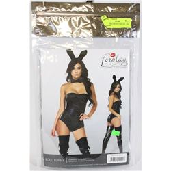 3 PCE BOLD BUNNY COSTUME - SIZE SM/MED