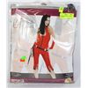 Image 1 : 4 PCE DELICIOUS DEVIL COSTUME - SIZE SM/MED