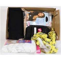 FLAT OF LADIES MISC UNDERWEAR SIZE LARGE