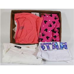 FLAT OF LADIES SHORTS & TSHIRTS - SIZE MEDIUM