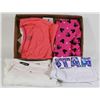 Image 1 : FLAT OF LADIES SHORTS & TSHIRTS - SIZE MEDIUM