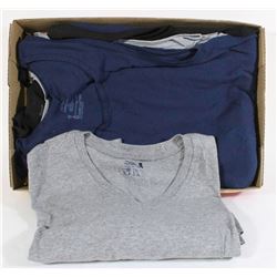 FLAT OF MENS TANK TOPS & TSHIRT - SZ LARGE