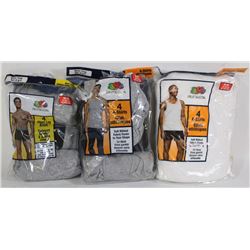 FLAT OF MENS A SHIRTS & UNDERWEAR - SIZE MEDIUM