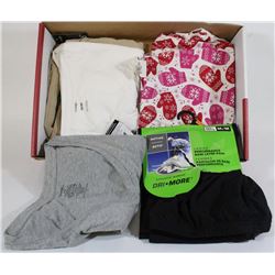 FLAT OF LADIES TSHIRTS & PAJAMAS - SIZE MEDIUM