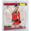 Image 1 : 4 PCE FEISTY FIREGIRL COSTUME - SIZE SM/MED