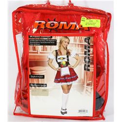 3 PCE FRAILEIN SWEETHEART COSTUME - SIZE MED/LRG