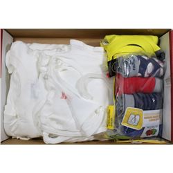 FLAT OF BOYS BRIEFS & TSHIRTS - SIZE SMALL