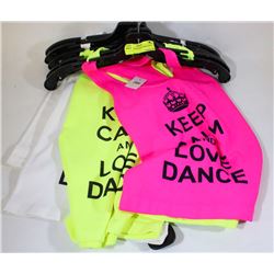 LOT OF 5 ASSORTED TANK TOPS - ONE SIZE