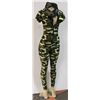 Image 1 : 2 PIECE SEXY ARMY BRAT BODYSUIT - SIZE SM/MED