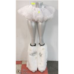 TUTU WITH PANTIES AND LEG WARMERS
