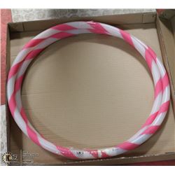 PAIR OF NEON LED LIGHTUP  ARM HOOPS 35"