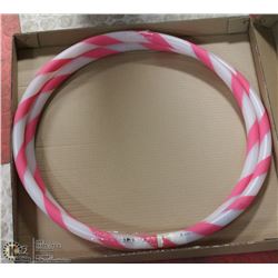 PAIR OF NEON LED LIGHTUP  ARM HOOPS 35"