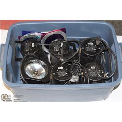 FLAT OF 6 SPOTLIGHTS