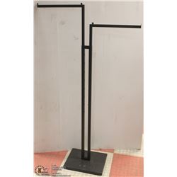 ADJUSTABLE 2 ARM CLOTHING RACK