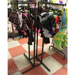 ADJUSTABLE 4 ARM CLOTHING RACK