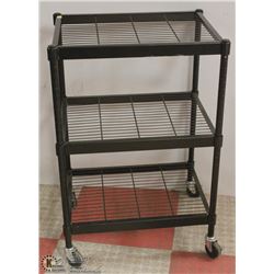 THREE TIER ROLLING CART APPROX. 36" HIGH X