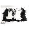 Image 1 : FURRY GLOVES - SKUNK STYLE