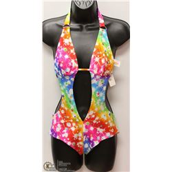 STAR POWER RAINBOW ROMPER - SIZE MED/LAR