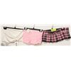 Image 1 : 3 PC PINK & WHITE SCHOOLGIRL SET - SIZE SM/MED